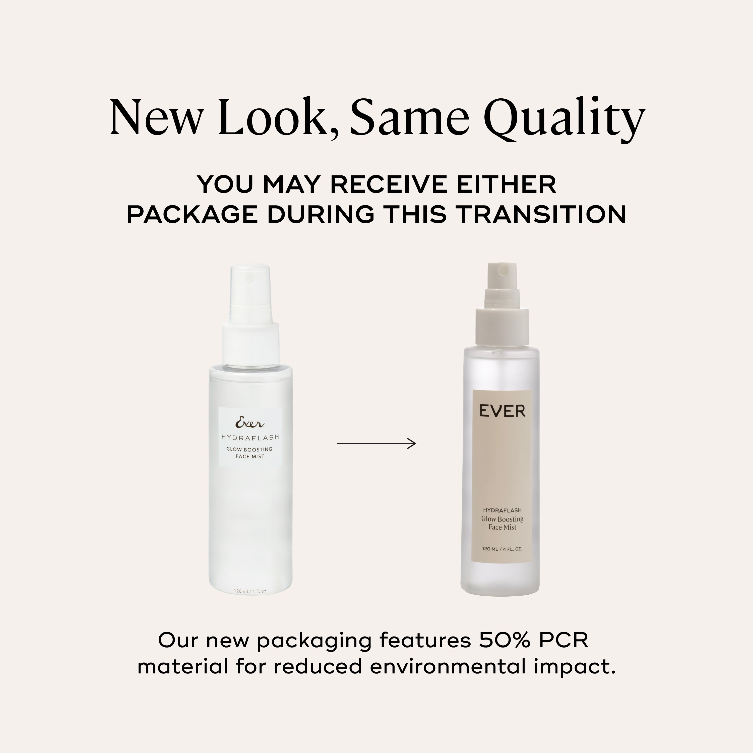 EVER Skincare Toner HYDRAFLASH Glow Boosting Face Mist