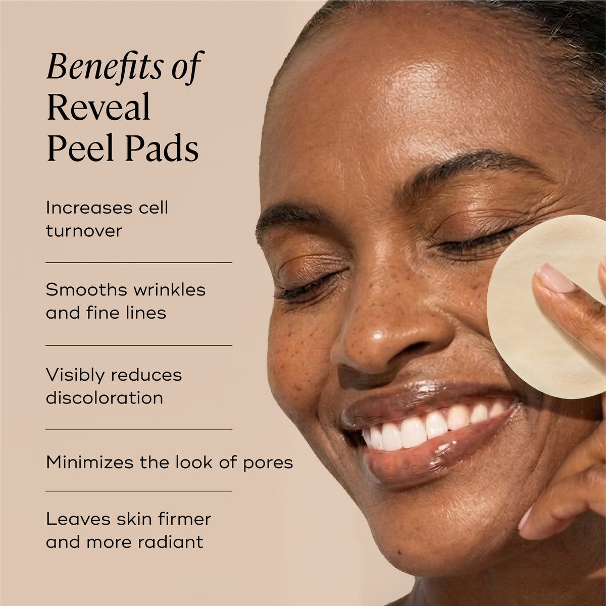 EVER Skincare Exfoliant REVEAL Biomimetic Peel Pads