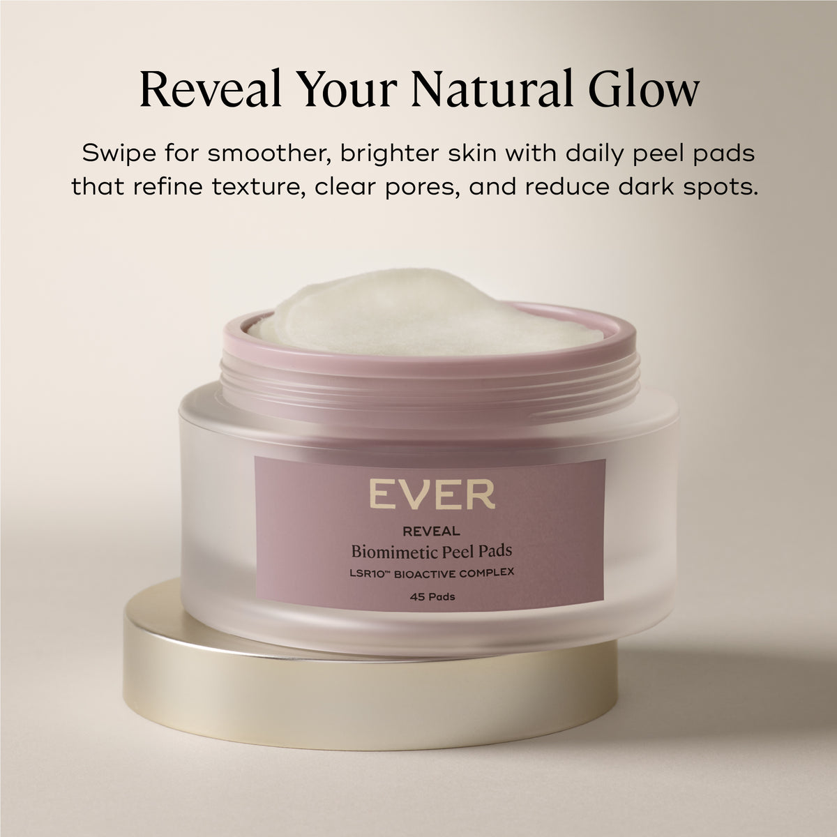 EVER Skincare Exfoliant REVEAL Biomimetic Peel Pads