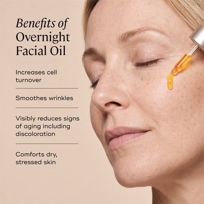 EVER Skincare Serum OVERNIGHT FACIAL Cellular Renewal Oil