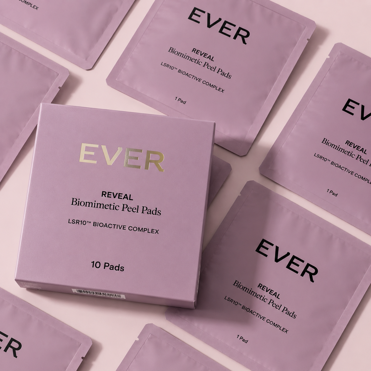 EVER Skincare Exfoliant 10 Count REVEAL Biomimetic Peel Pads