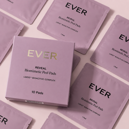 EVER Skincare Exfoliant 10 Count REVEAL Biomimetic Peel Pads