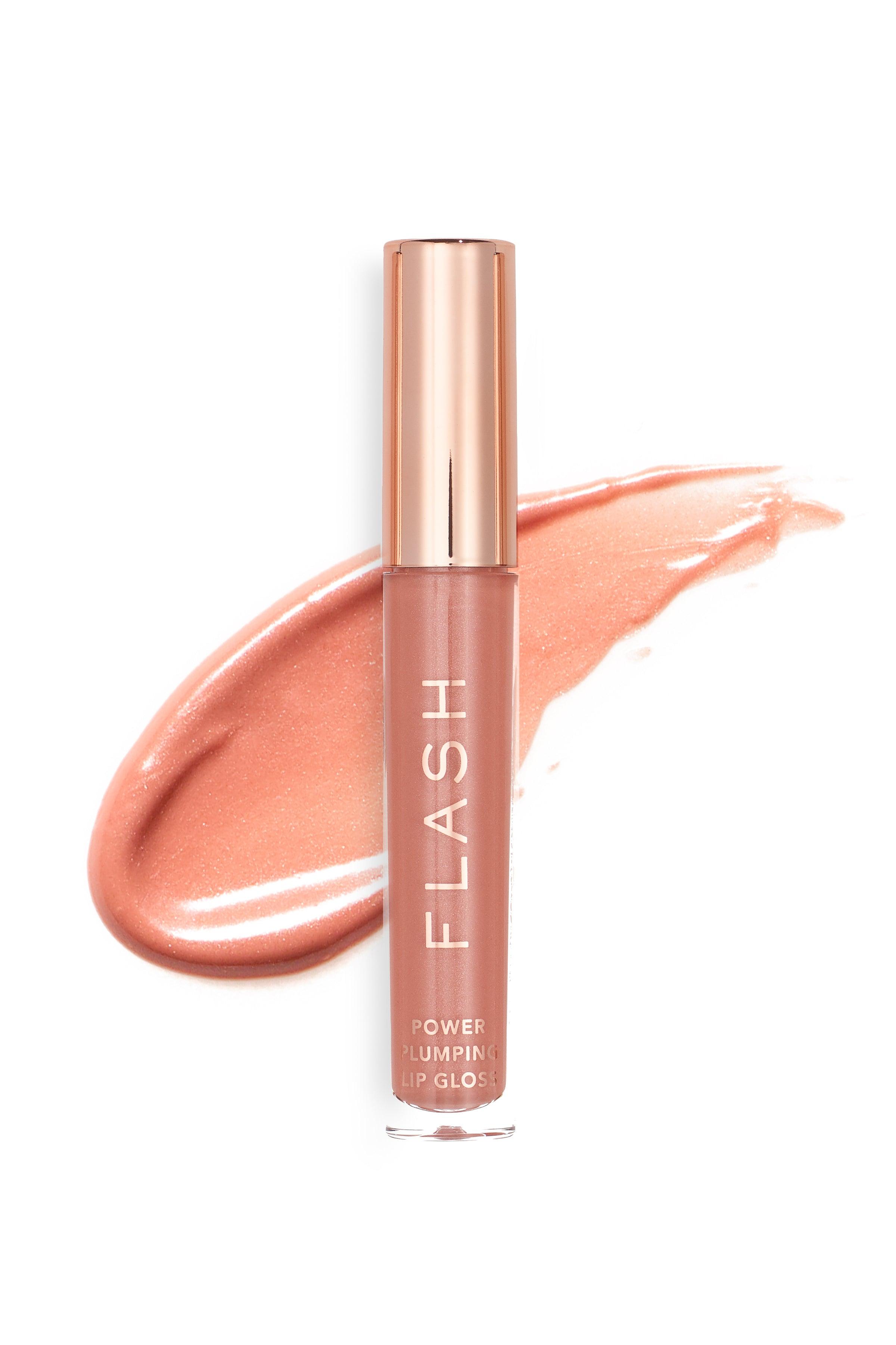 Rose Nude FLASH Power Plumping Lip Gloss - EVER